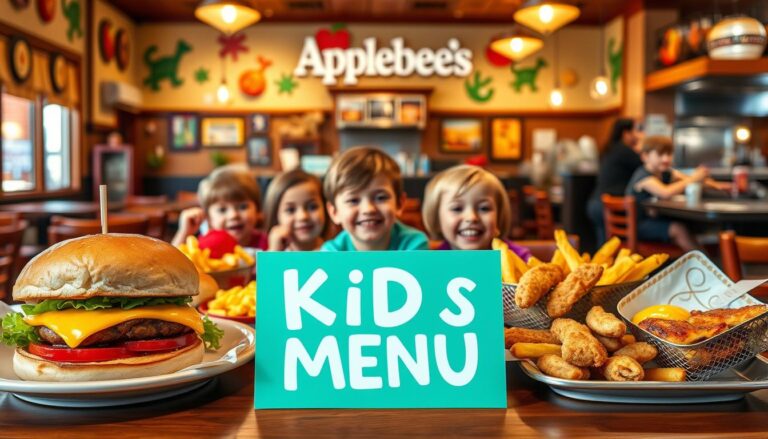 Applebee's Kids Menu